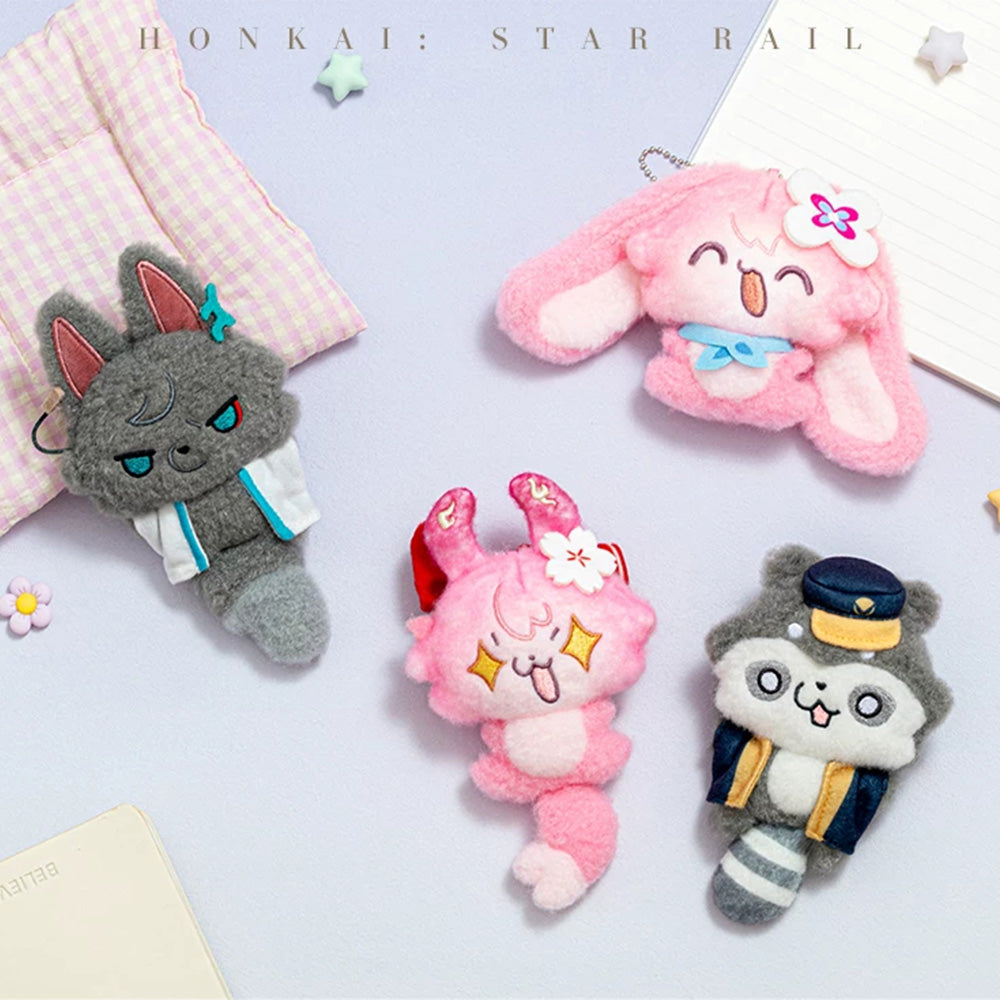 Honkai: Star Rail Fluffy Across the Blue Series Plush Keychain