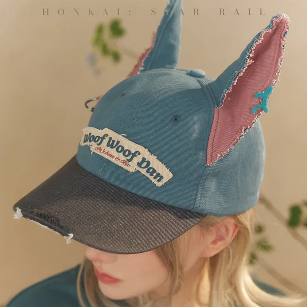【 Pre order 】Honkai: Star Rail Fluffy Across the Blue Series Woof Woof Dan Baseball Cap