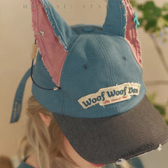 【 Pre order 】Honkai: Star Rail Fluffy Across the Blue Series Woof Woof Dan Baseball Cap