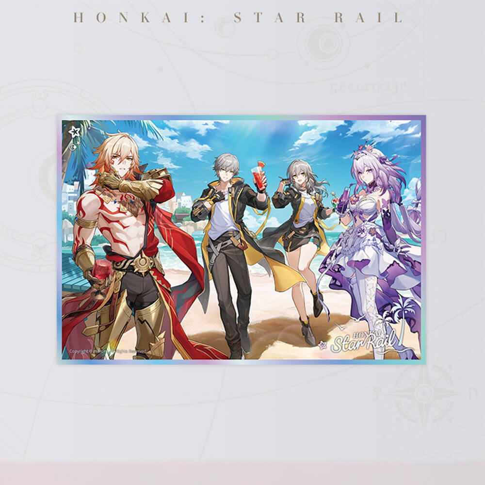 Honkai: Star Rail Fruit Summer Series Acrylic Colored Paper