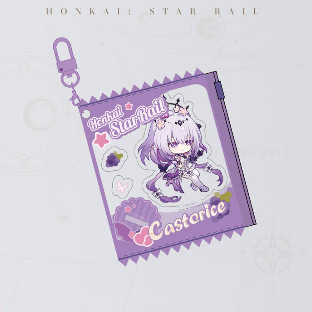 Honkai: Star Rail Fruit Summer Series Q Version Candy Keychain