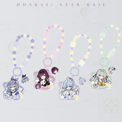 Honkai: Star Rail Girls Dormitory Series Acrylic Keychain