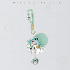 Honkai: Star Rail Girls Dormitory Series Q Version Acrylic Keychain