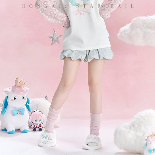 Honkai: Star Rail Hyacine Impression Series Plush Slippers