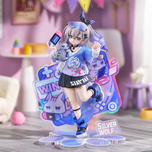 【 Pre order 】Honkai: Star Rail Little Cat Series Silver Wolf Figure