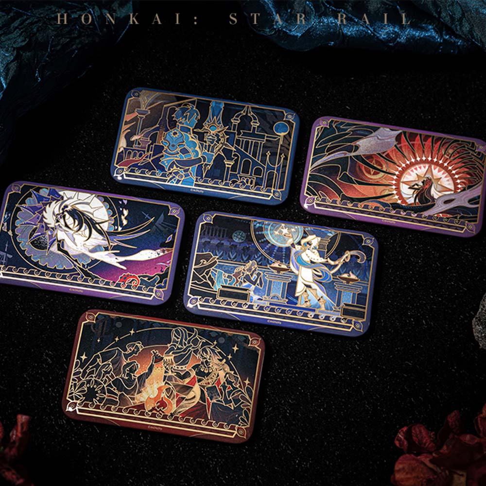 Honkai: Star Rail Manuscript of Era Nova Series Tinplate Badge