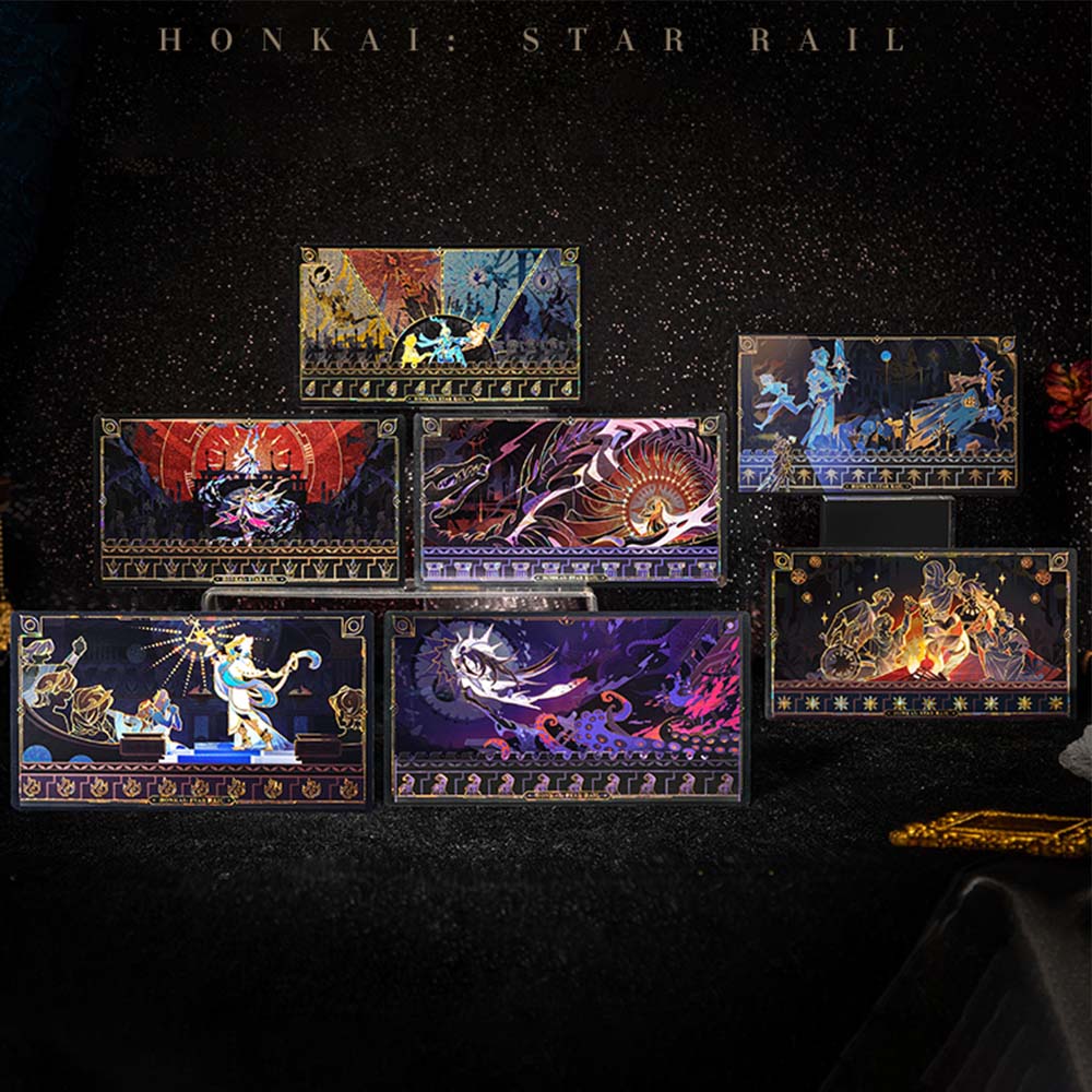 Honkai: Star Rail Manuscript of Era Nova Series Transparent Card