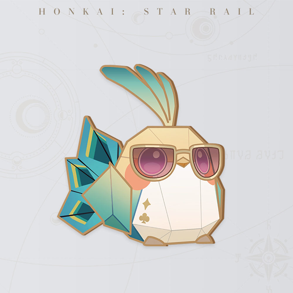 Honkai: Star Rail Owlbert’s Reception Room Metal Badge