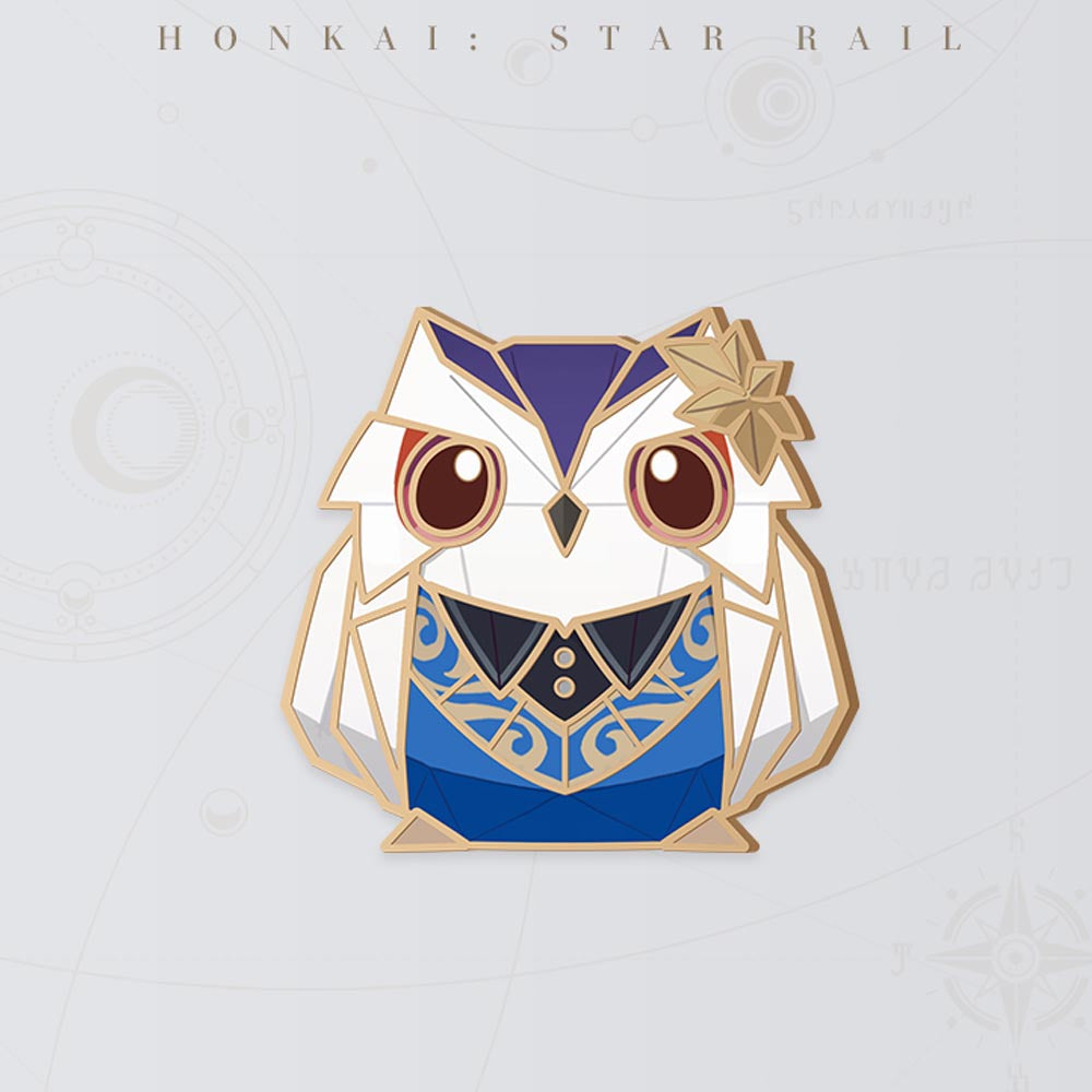 Honkai: Star Rail Owlbert’s Reception Room Metal Badge