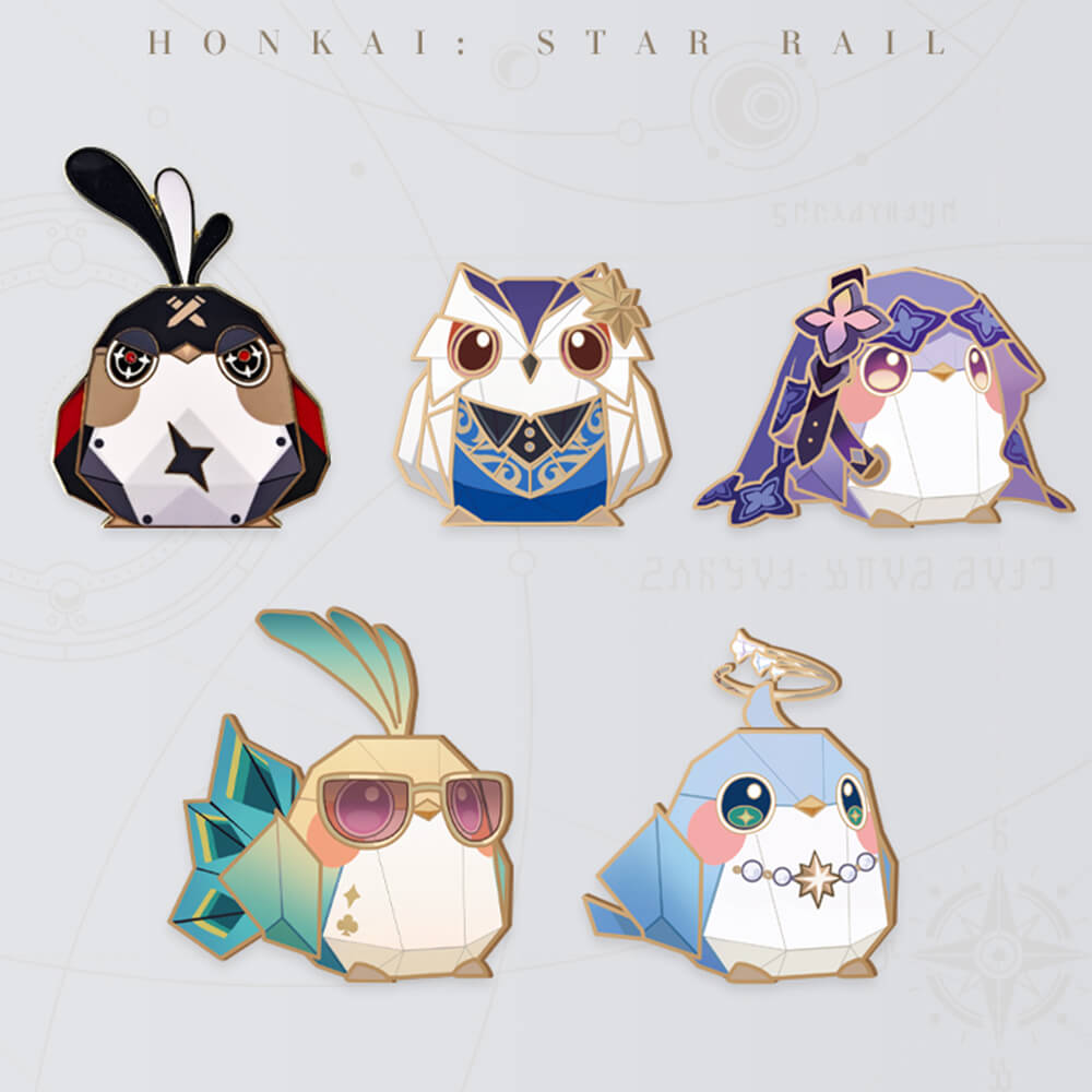 Honkai: Star Rail Owlbert’s Reception Room Metal Badge