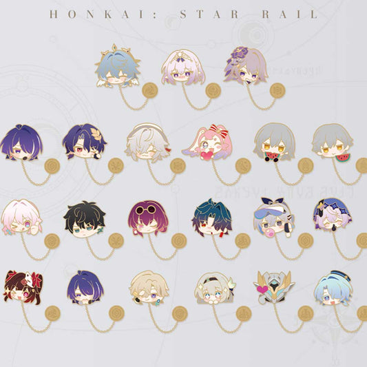 Honkai: Star Rail Pom-Pom Gallery Series Badge