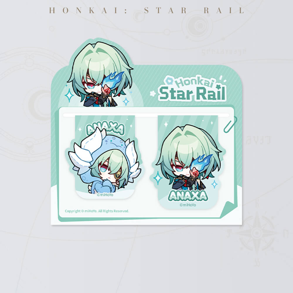 Honkai: Star Rail Pom-Pom Gallery Soft Magnetic Bookmark Set