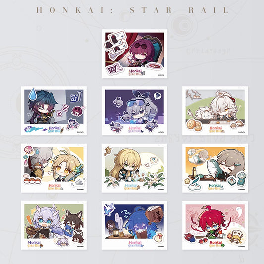 【 Pre order 】Honkai: Star Rail Pom-Pom Photo Album Series Polaroid-style Cards