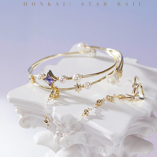 【 Pre order 】Honkai: Star Rail Robin Impression Series Bracelet & Ring Set