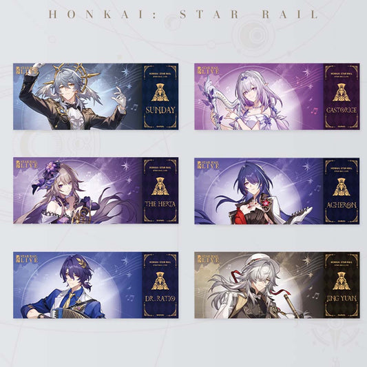 【 Pre order 】Honkai: Star Rail Star Rail Live 2025 Laser Ticket