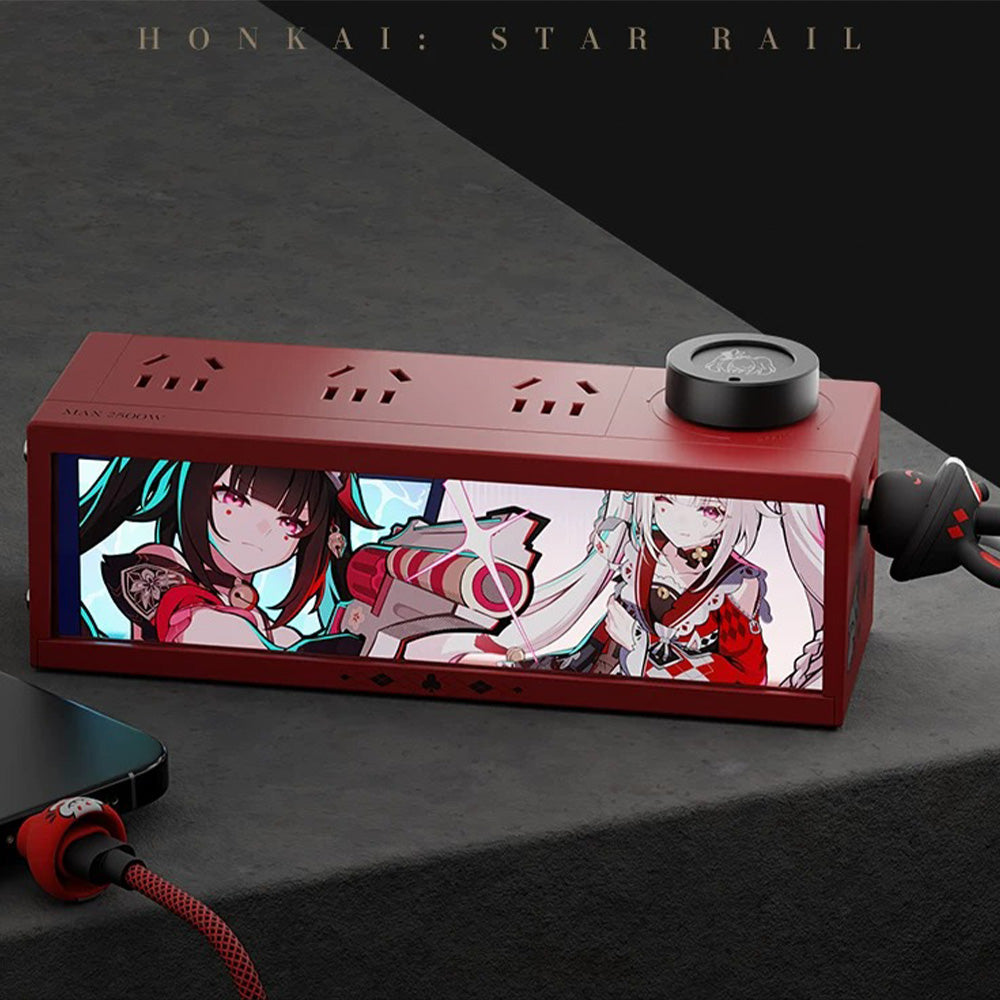 Honkai: Star Rail Straight Fire Unreal Banger Sparkle & Sparxie Series 36W Lighting Socket