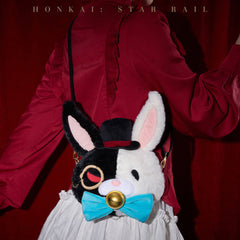 Honkai: Star Rail Straight Fire Unreal Banger Sparkle & Sparxie Series Plush Crossbody Bag