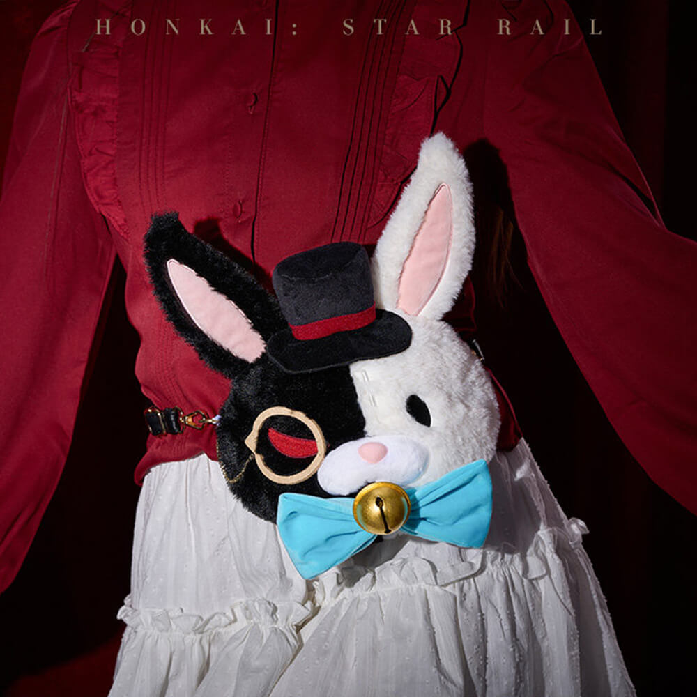 Honkai: Star Rail Straight Fire Unreal Banger Sparkle & Sparxie Series Plush Crossbody Bag