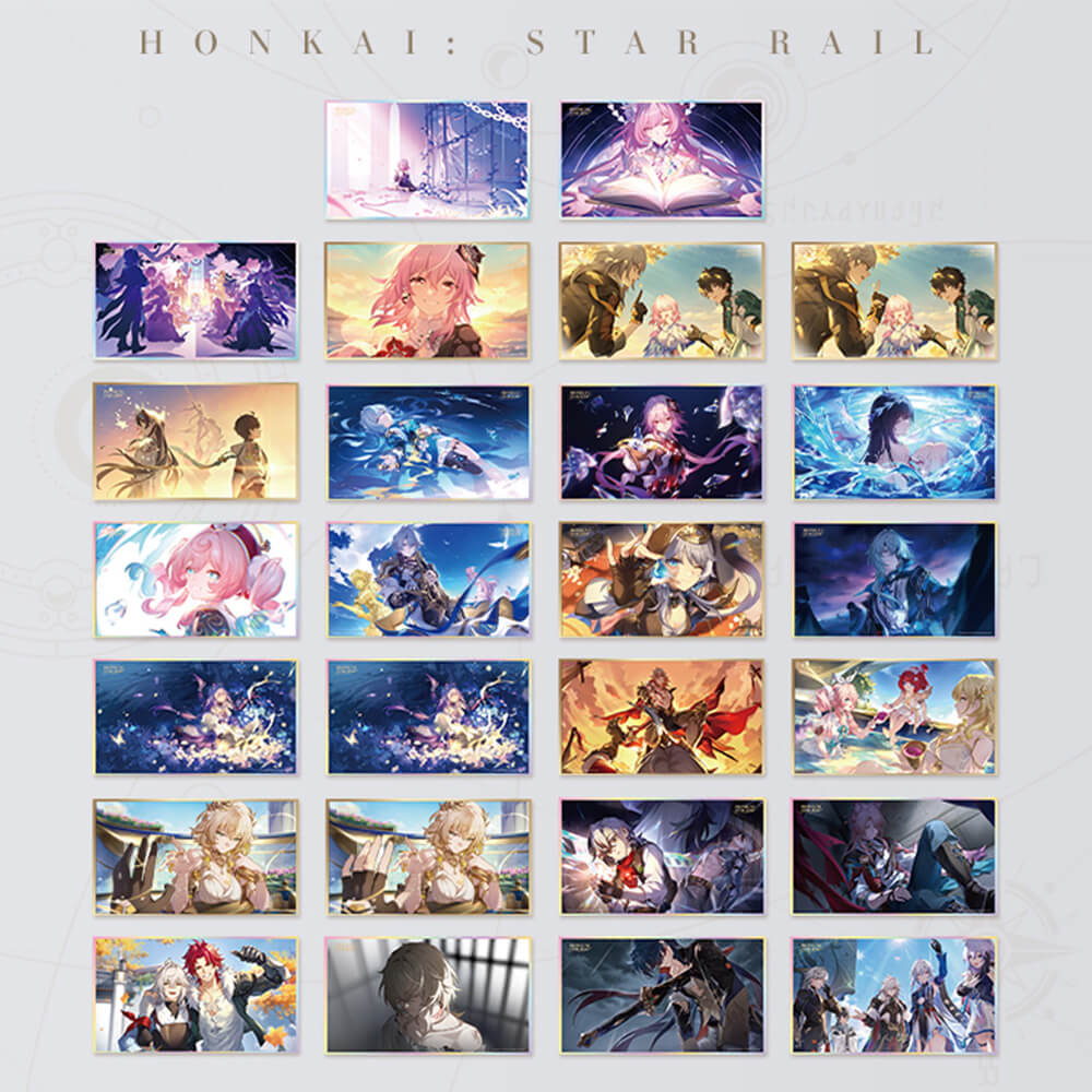 Honkai: Star Rail The Memories We Share Series PET Colored Paper