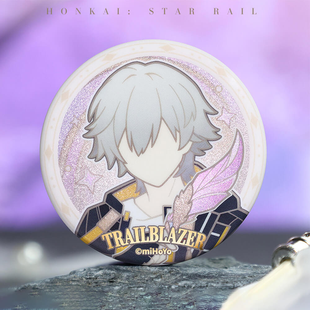 Honkai: Star Rail Trailblazer Writing Series Tinplate Badge