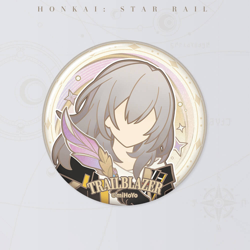Honkai: Star Rail Trailblazer Writing Series Tinplate Badge
