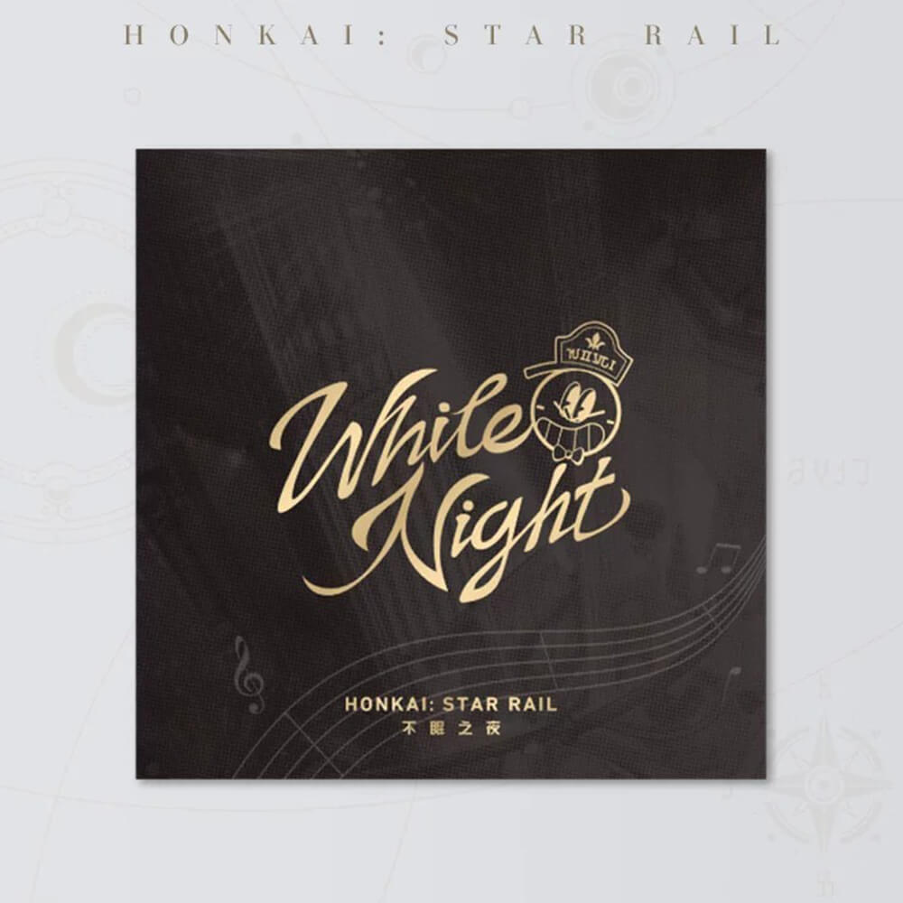 Honkai: Star Rail "White Night" Physical CD Album