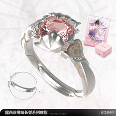 Punishing: Gray Raven Lucia 925 Sterling Silver Ring Set