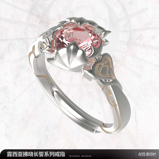 Punishing: Gray Raven Lucia 925 Sterling Silver Ring Set