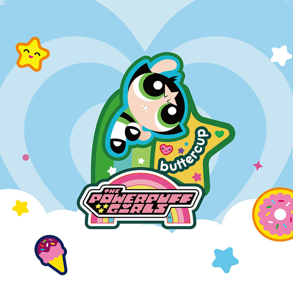 The Powerpuff Girls Standing Magnetic Badge Series Blind Box