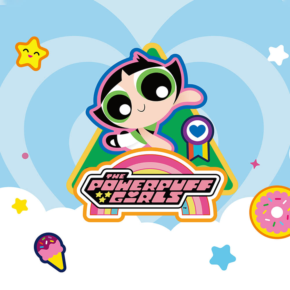 The Powerpuff Girls Standing Magnetic Badge Series Blind Box