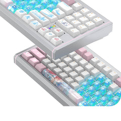 Wuthering Waves Aemeath Snowfluff Whispers Themed Keyboard