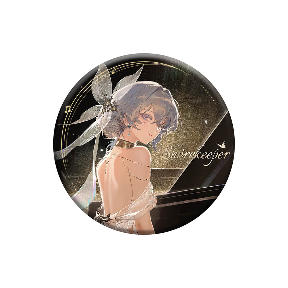 Wuthering Waves All That Resonates Themed Reflective Tin Badge