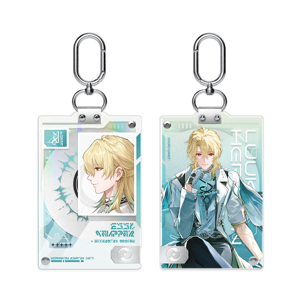 Wuthering Waves Entry Permit Series ID Card Keychain