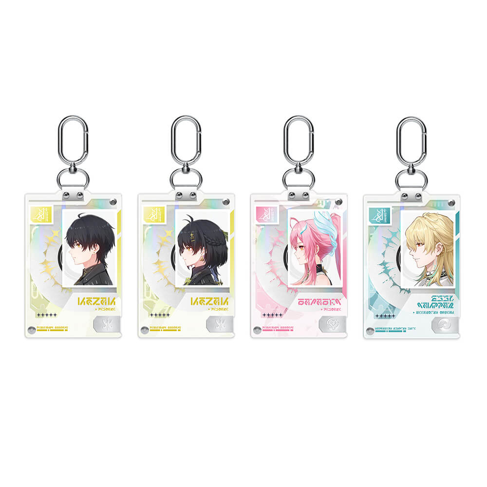 Wuthering Waves Entry Permit Series ID Card Keychain