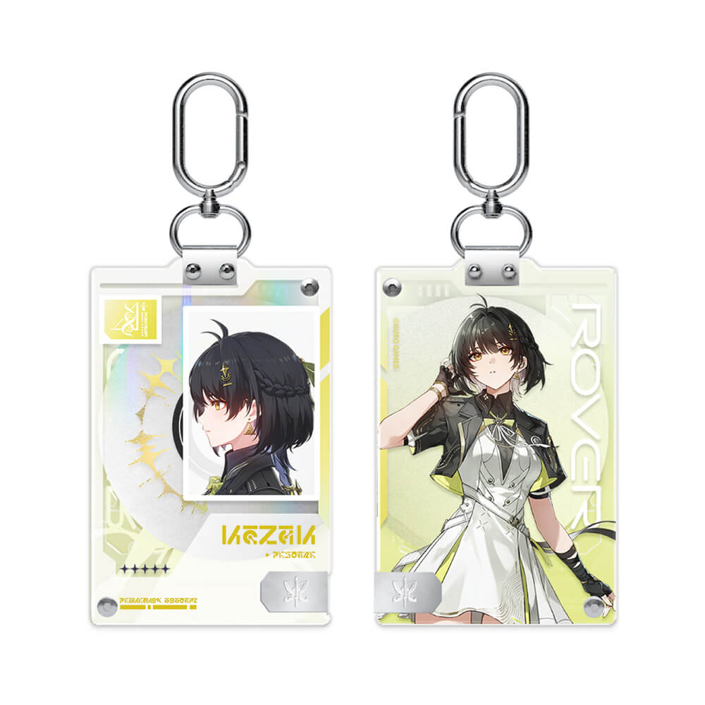 Wuthering Waves Entry Permit Series ID Card Keychain