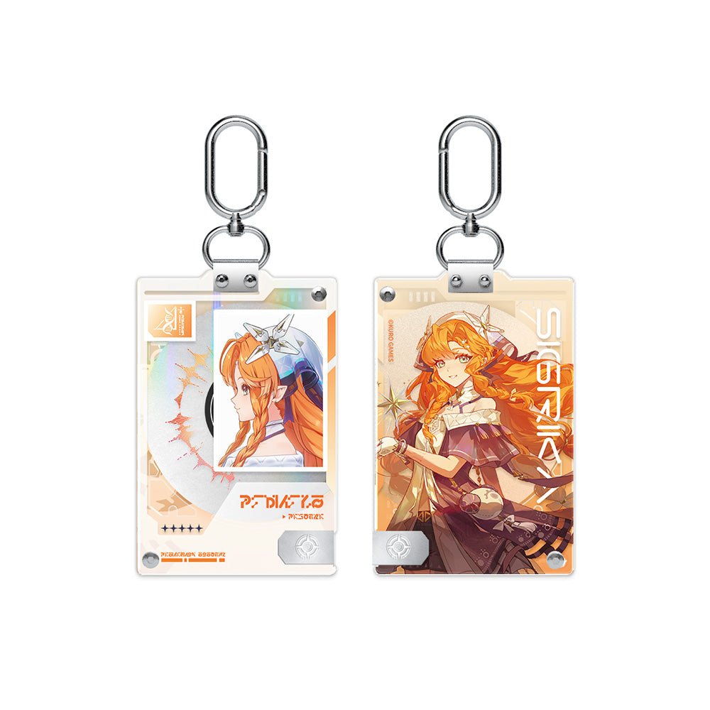 Wuthering Waves Entry Permit Series ID Card Keychain