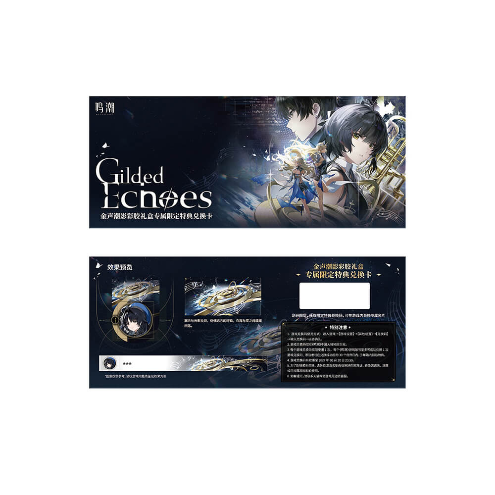 Wuthering Waves Gilded Echoes Themed Vinyl Gift Box