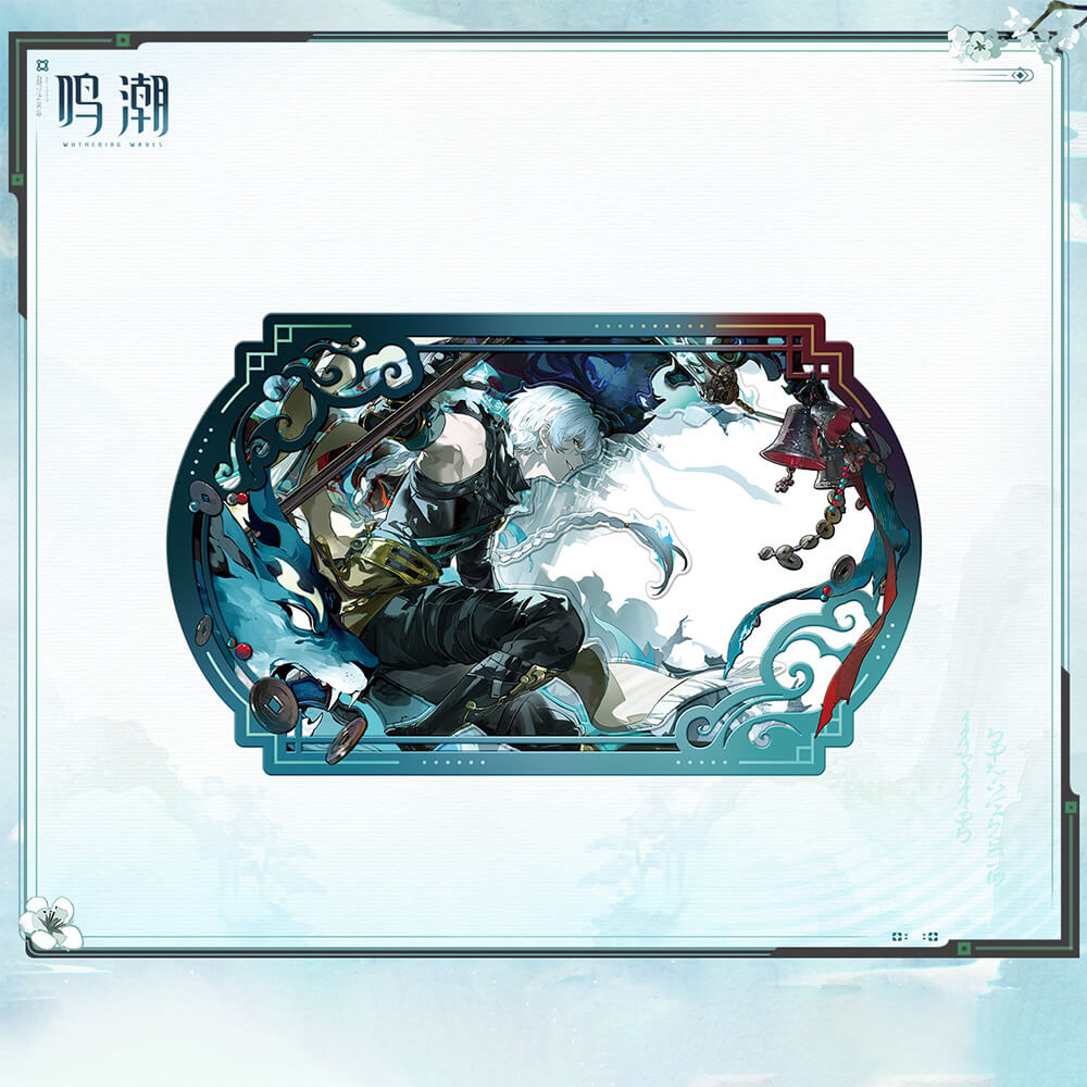 Wuthering Waves Mengzhou's Silhouette Themed 3D Card