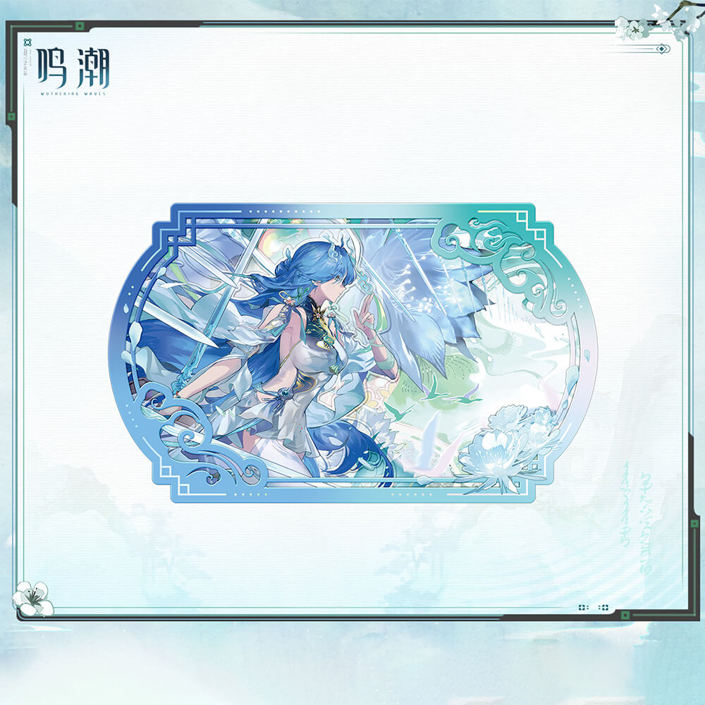 Wuthering Waves Mengzhou's Silhouette Themed 3D Card