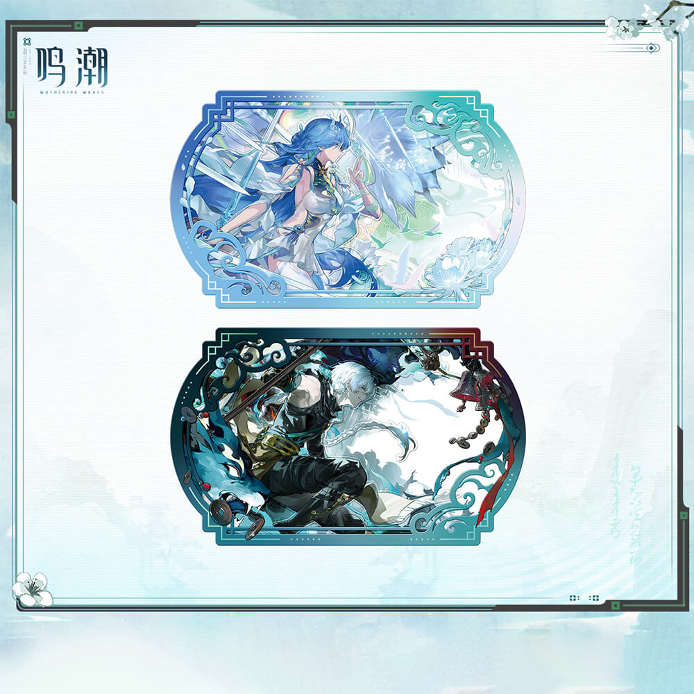 Wuthering Waves Mengzhou's Silhouette Themed 3D Card
