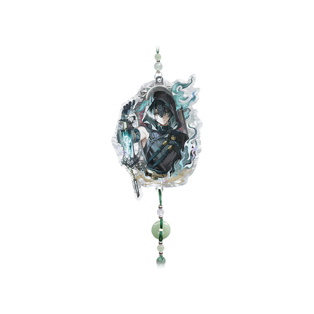Wuthering Waves Mengzhou's Silhouette Themed Acrylic Keychain
