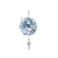 Wuthering Waves Mengzhou's Silhouette Themed Acrylic Keychain