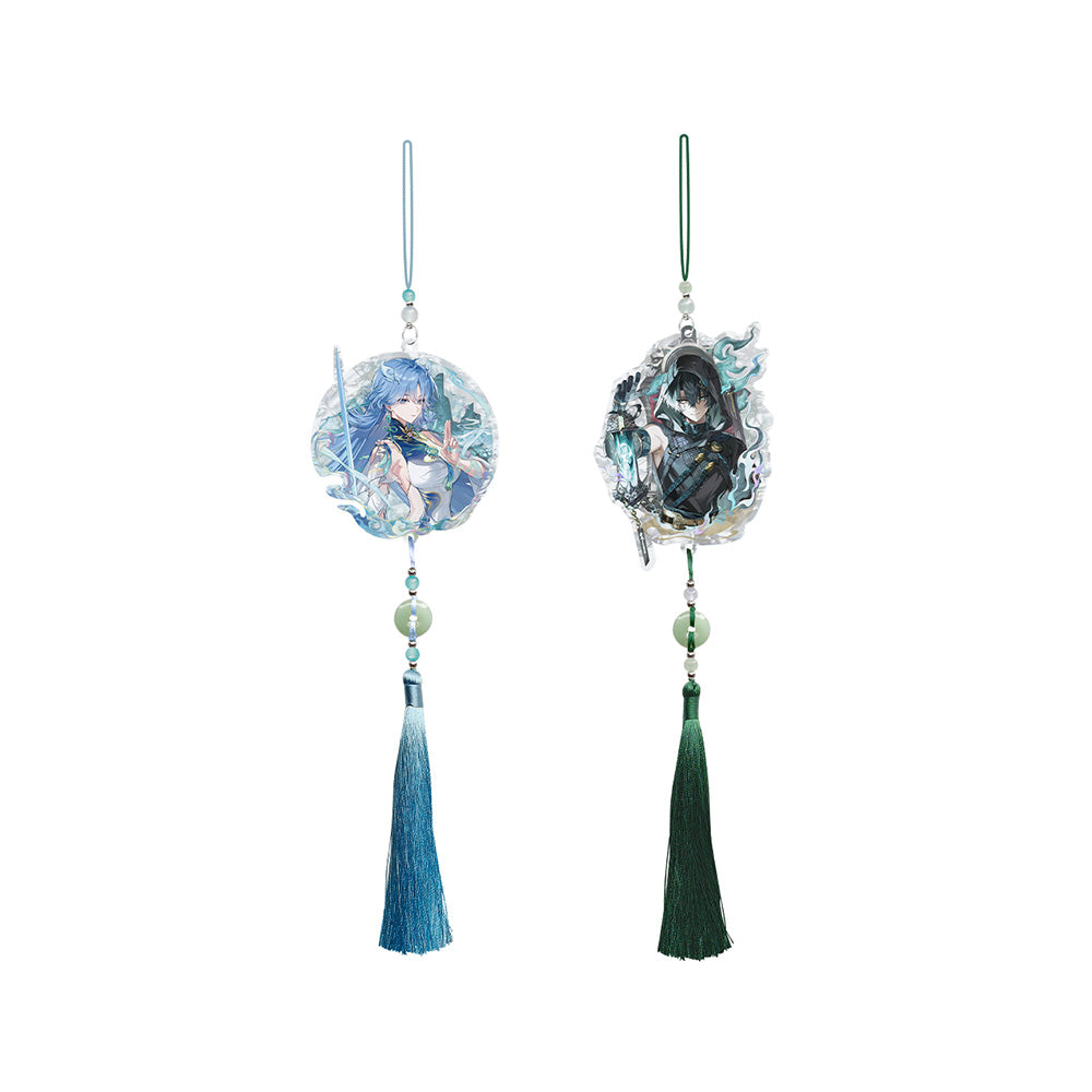Wuthering Waves Mengzhou's Silhouette Themed Acrylic Keychain