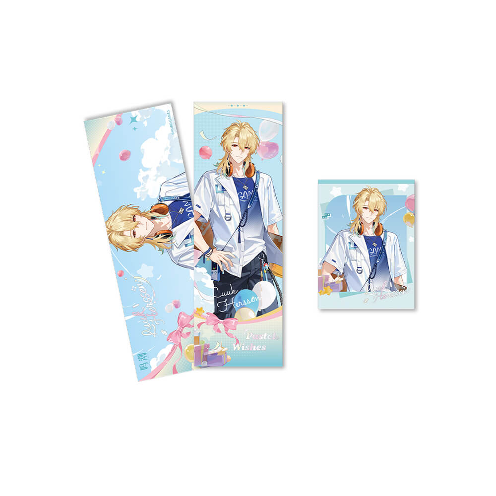 Wuthering Waves Pastel Wishes Themed Laser Ticket Set