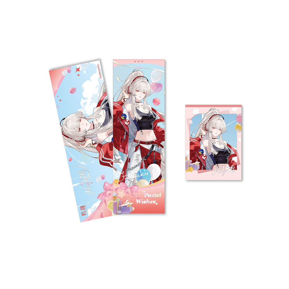 Wuthering Waves Pastel Wishes Themed Laser Ticket Set