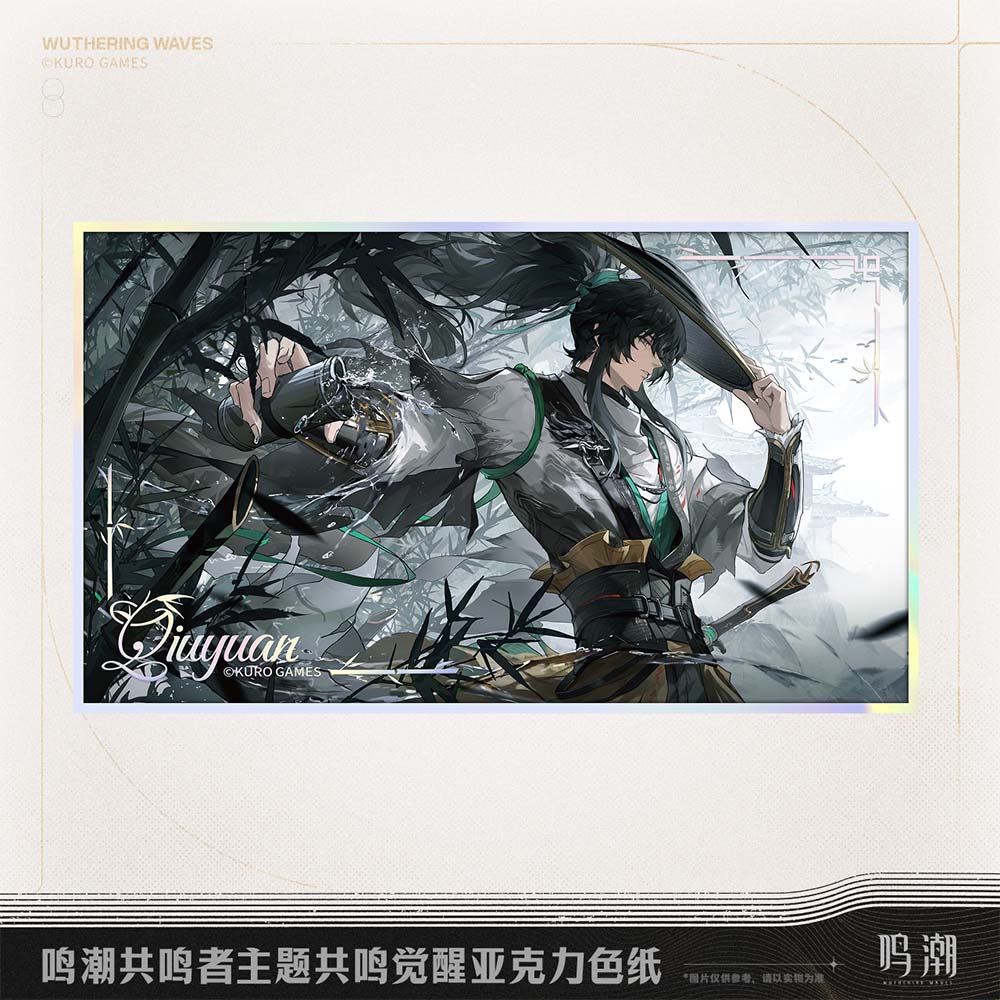 Wuthering Waves Resonator Series Resonance Awakening Acrylic Colored Paper