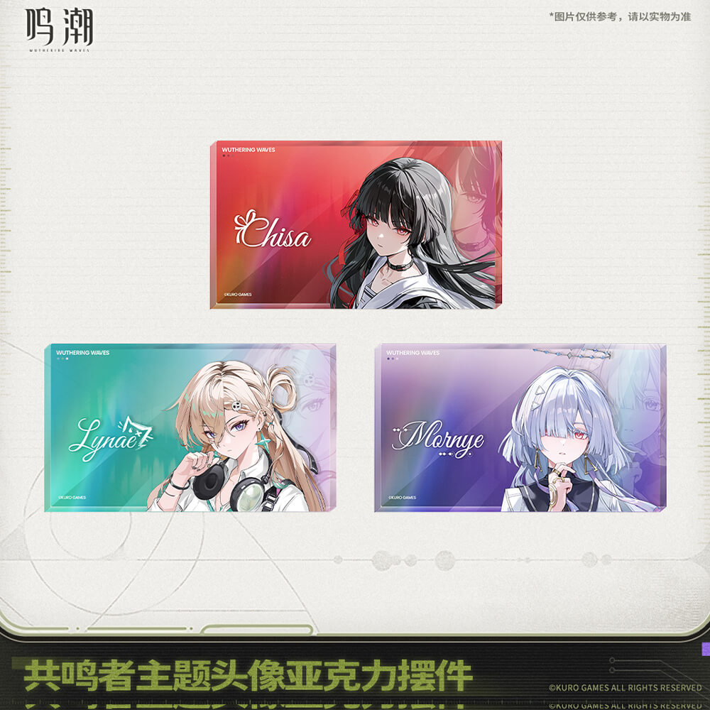 Wuthering Waves Resonator Themed Avatar Acrylic Block