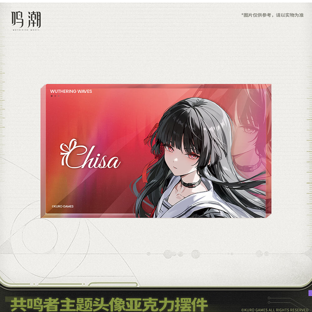 Wuthering Waves Resonator Themed Avatar Acrylic Block