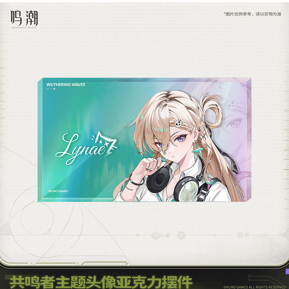 Wuthering Waves Resonator Themed Avatar Acrylic Block