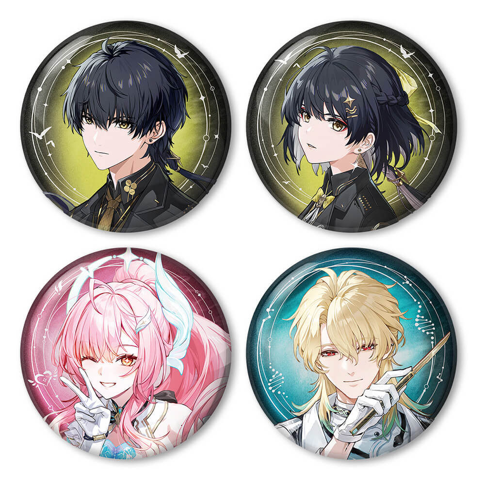 Wuthering Waves Resonator Themed Avatar Reflective Badge